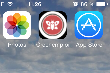 L’application Crèchemploi est disponible