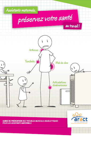 Des fiches pratiques de prévention des troubles musculo-squelettiques pour les assistants maternels et les professionnels